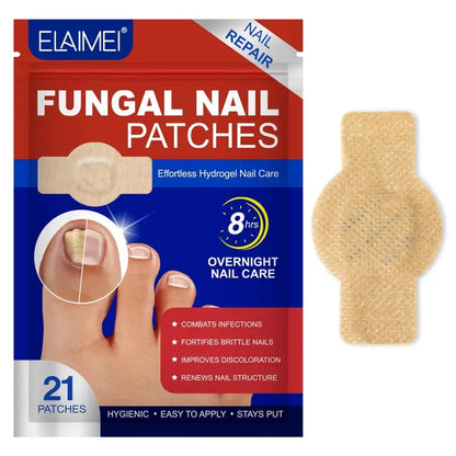 Patchs Réparateurs pour Ongles Fongiques