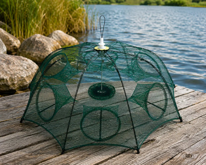 Filet de Pêche Pliable à 8 Entrées